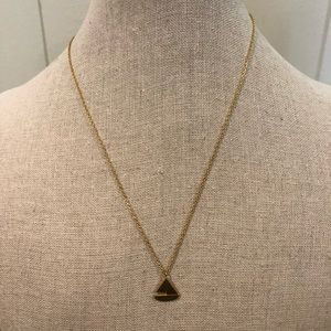 Petite sailboat necklace